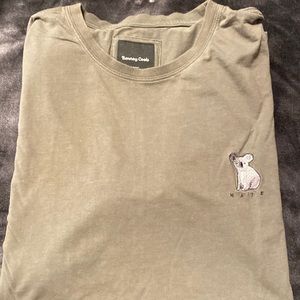 Barney cools koala shirt
